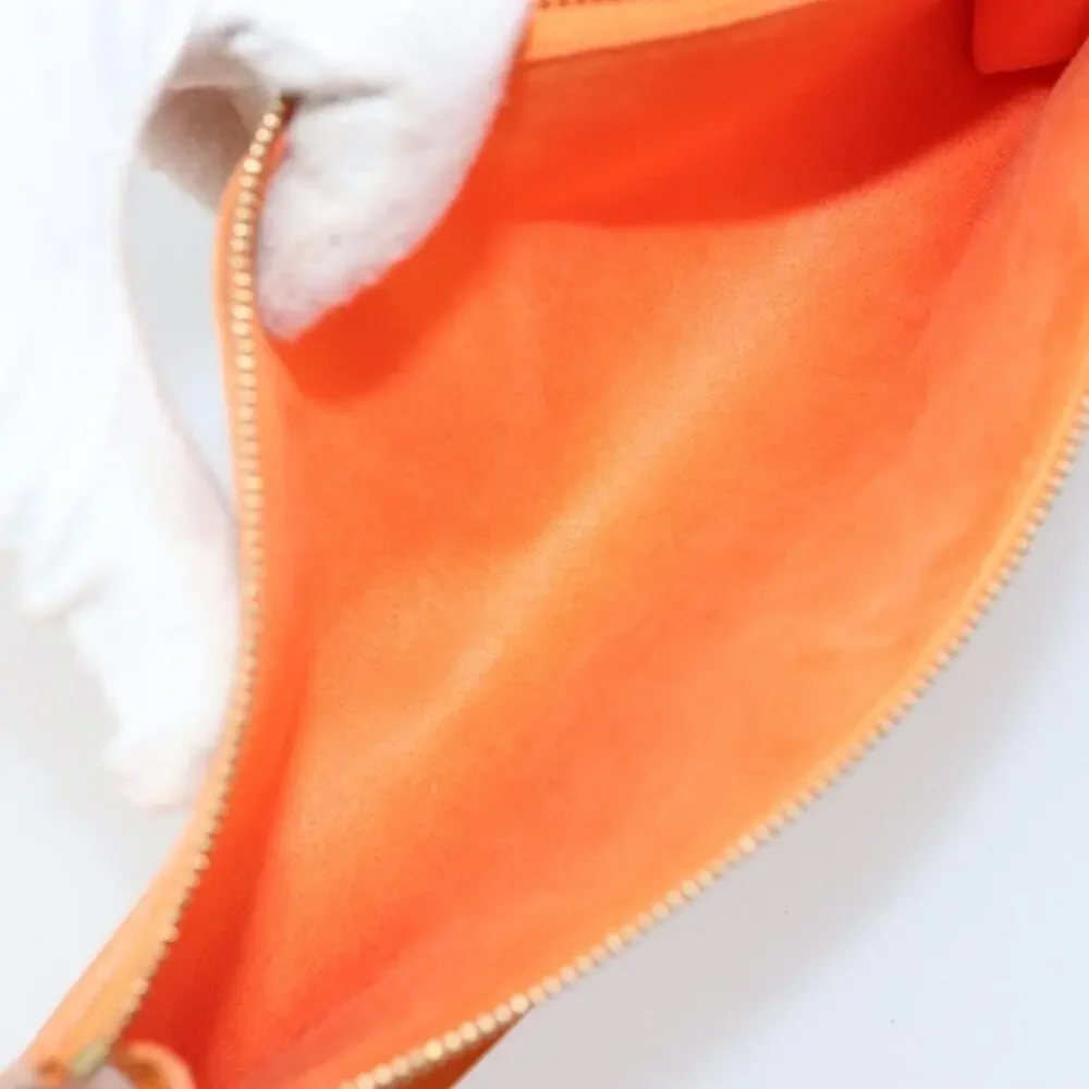 Louis Vuitton Epi Pochette Accessoires Pouch Orange Mandarin